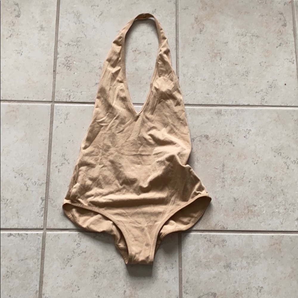 Halter Bodysuit by American Apparel